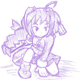 戦闘中ヴィータちゃん
