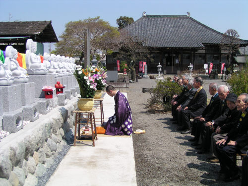 十三仏建立 開眼法要　平成１９年４月８日