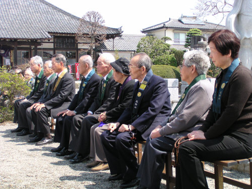十三仏建立 開眼法要　平成１９年４月８日